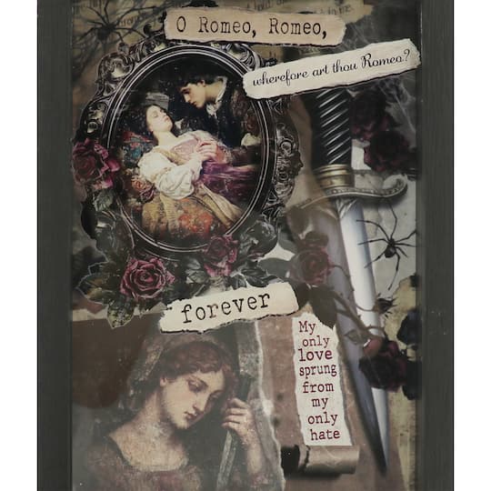 Romeo Romeo Wall Sign in Black Frame by Ashland®